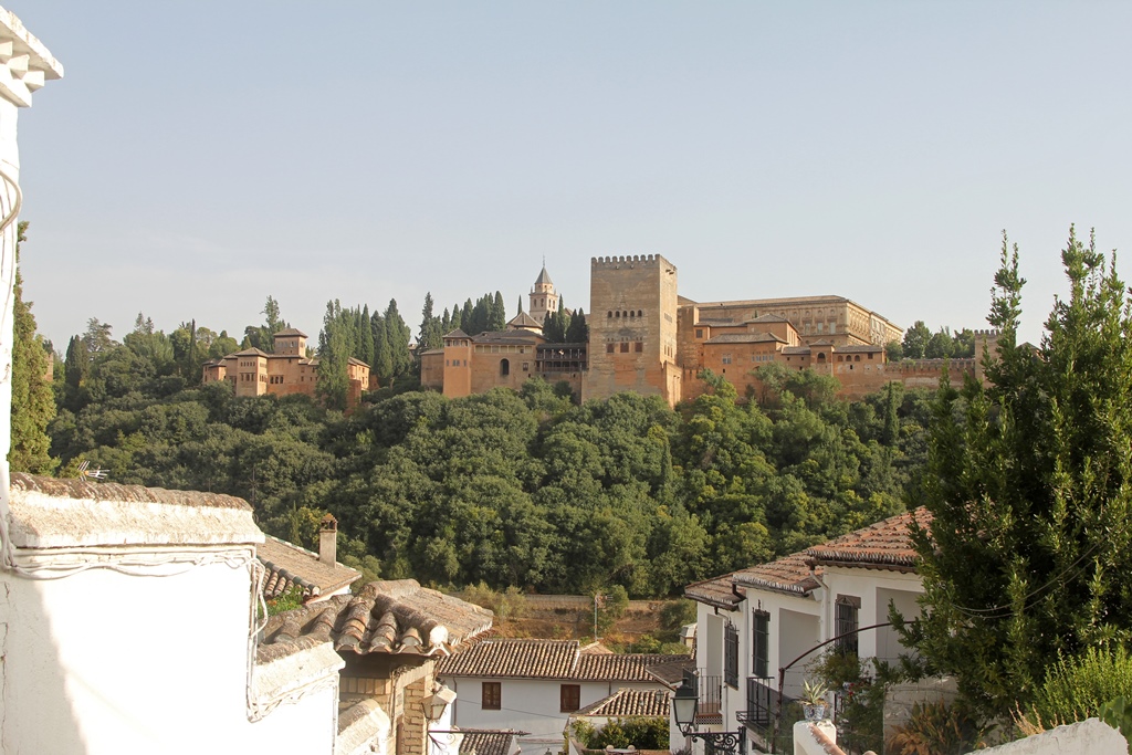 Alhambra Palaces from Albaicín